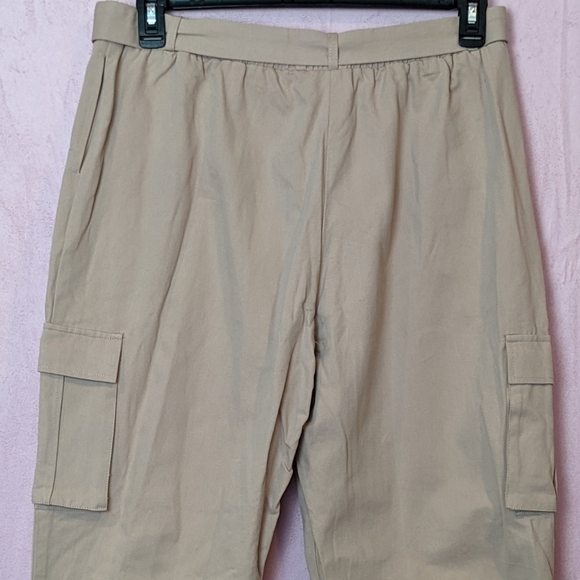 PrettyLittleThing Utility Buckle Belt Joggers size 12 - Picture 4 of 7